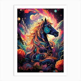 Horse In The Sky 1 Art Print