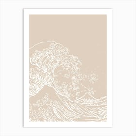 Great Wave Off Kanagawa 4 Art Print