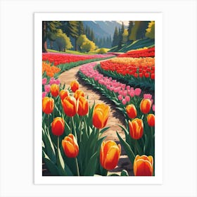 Tulips 9 Art Print