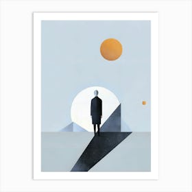 Minimalist Land Art Print