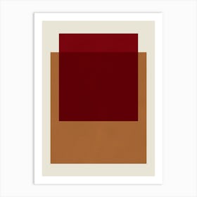 Modern geometry 2 Art Print