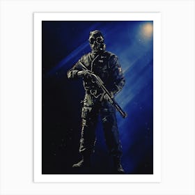 Light Of Heroes ― Thatcher Rainbow Six Siege Art Print