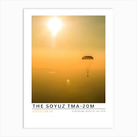 Soyuz Tma-Z Art Print