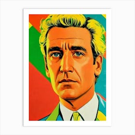 Clive Owen Colourful Pop Movies Art Movies Art Print