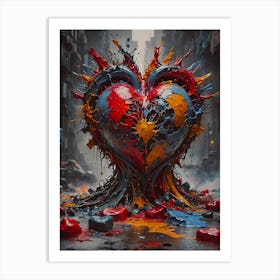 Heart Of The City~ Escape Clause~ Reimagined Art Print