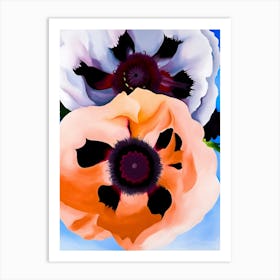 Georgia OKeeffe - Poppies 1950 1 Art Print