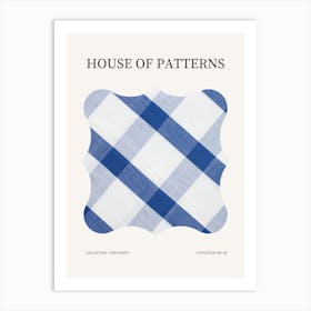 Checkered Pattern Poster 8 Art Print