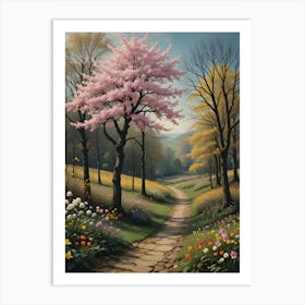 Path To Spring 1 Art Print