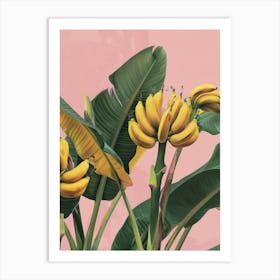 Bananas Canvas Print Art Print