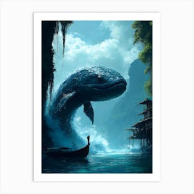 Whale Poster