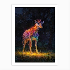 Giraffe 52 Art Print