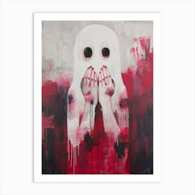 Ghost 5 Art Print