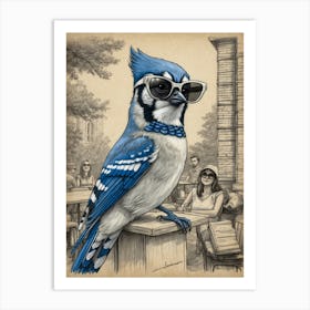 Blue Jay 2 Art Print