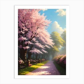 Sakura Blossoms 2 Art Print