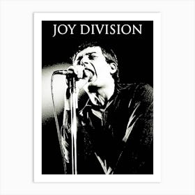 Ian Curtis Joy Division 5 Art Print