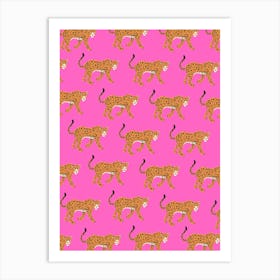 Leopard Pattern Art Print