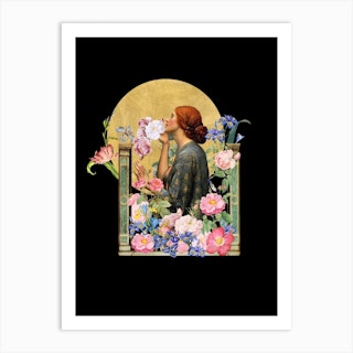 Smell Of The Rose Art Print