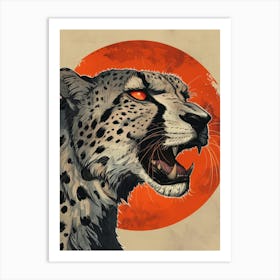 Cheetah 53 Art Print