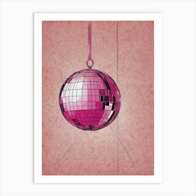 Disco Ball 3 Art Print