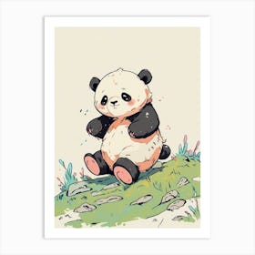 Panda Bear 8 Art Print