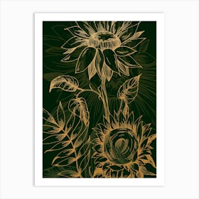 Sunflowers Art Print