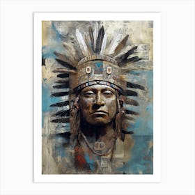 Ancient Whispers: Native American Art and Traditions Art Print