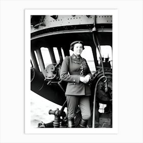 Sailor In Uniform Art Print