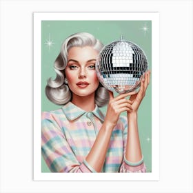 Disco Ball2 Art Print