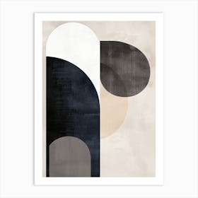 The Quiet Pulse Minimalist Style Art Print