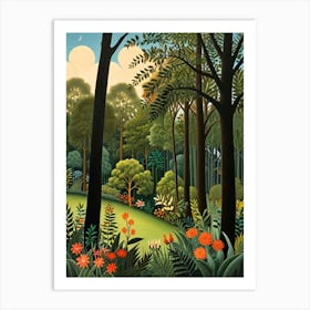 Tropical Forest Art Print