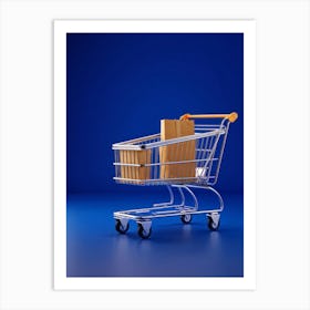 Create Shopping Cart And E Commerce Suite In A Thoroughly Modern Design Featuring Chrome Accents S (2) Art Print