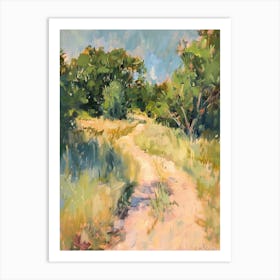 Nature Science Center Austin Texas Oil Painting 3 Art Print