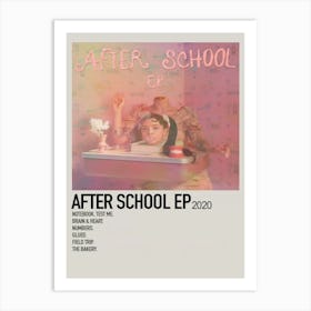 After School Ep 2020 Poster Art Print