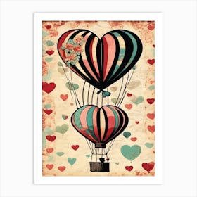 Valentines Day High on Love Art Print