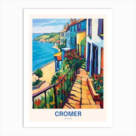 Cromer England 5 Uk Travel Poster Art Print
