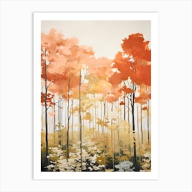 Modern Forest 5 Art Print