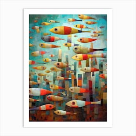 Sardines In The Sea Art Print