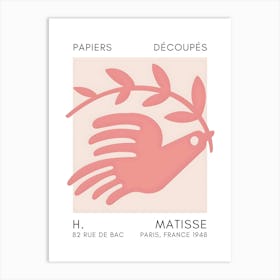 Henri Matisse Dove Of Peace 1 Art Print