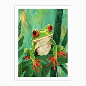 Tree Frog 2 Art Print