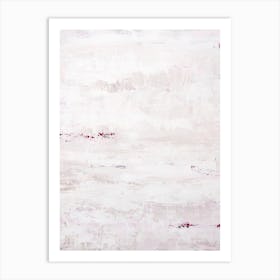 Neutral Abstract Painting 1 Art Print
