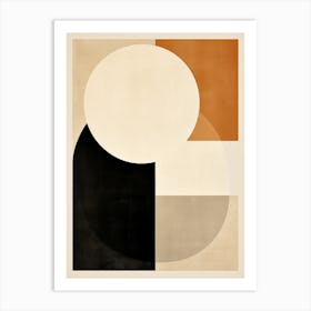 Beige Bauhaus Wiener Neustadt Wonder Art Print