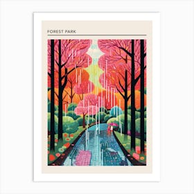 Forest Park St Louis Art Print