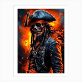 Pirates Of The Caribbean Art Print