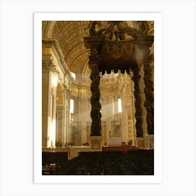 St. Peter's Cathedral Light Art Print