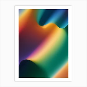 Abstract Background-Reimagined Art Print