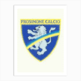 Frosinone Calcio football club Art Print