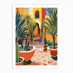 Cactus Garden 9 Art Print