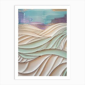 Abstract Seascape Art Print