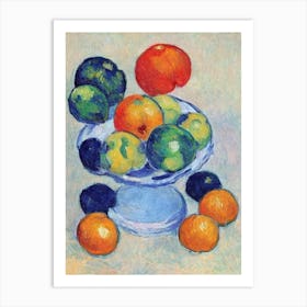 Pomelo Vintage Sketch Fruit Art Print