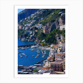 Amalfi Coast Architecture italy italia italian photo photography art travel Art Print